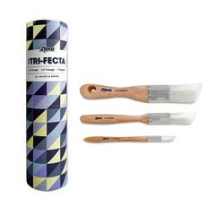 Load image into Gallery viewer, Trifecta - Triangle Paintbrush 3 piece set
